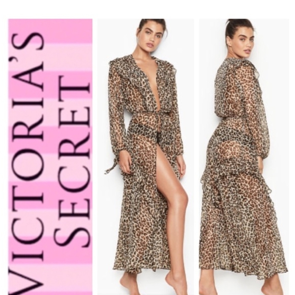 Victoria's Secret Animal Print Maxi Dress